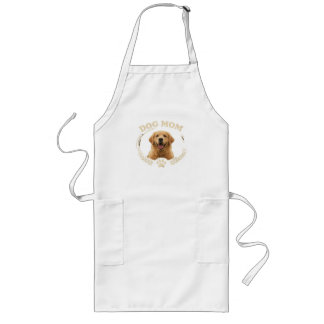 Avental Longo Dog Mom — Golden Retriever Portrait Tee