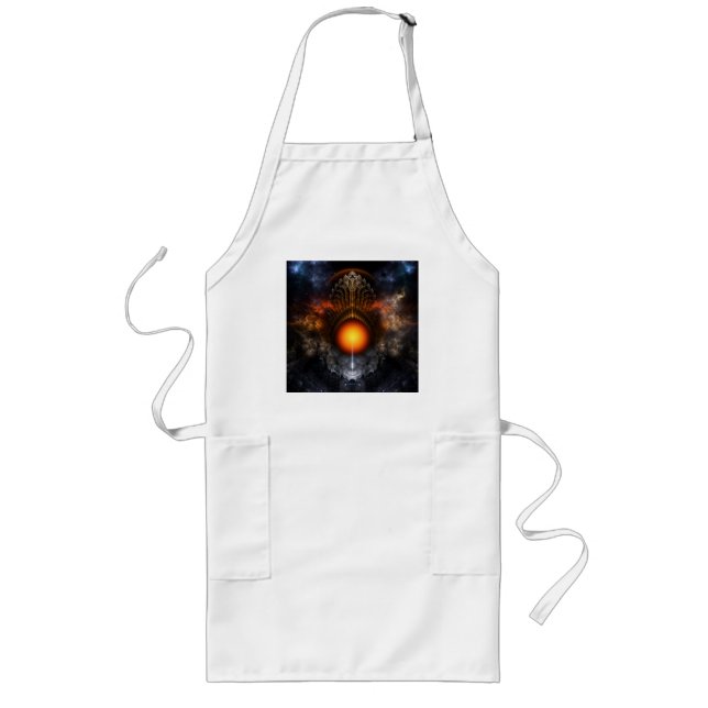 Avental Longo Dream Orb Fractal Art Apron (Frente)