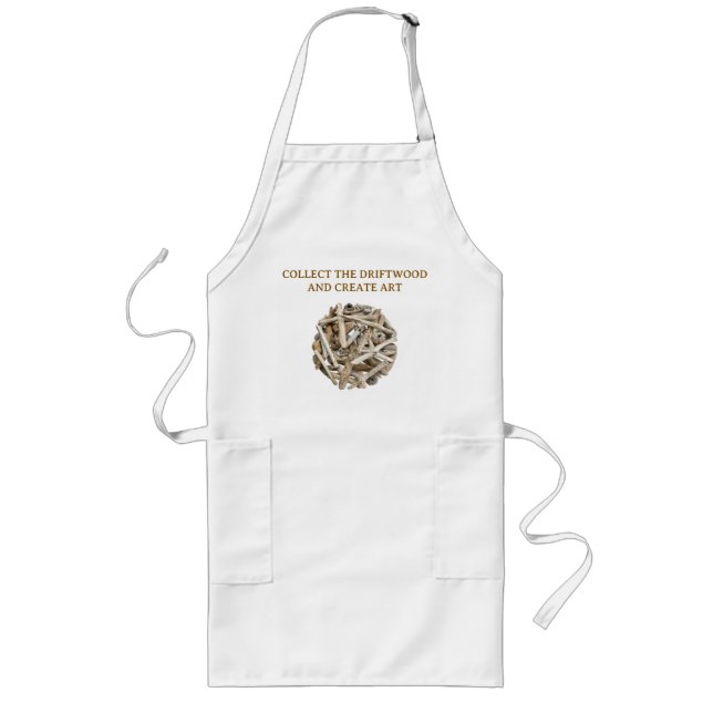 AVENTAL LONGO DRIFTWOOD-THEMED APRON (Frente)