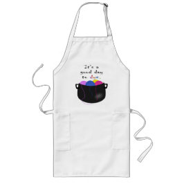 Avental Longo É um bom dia A TINGIR-SE