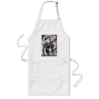 Avental Longo Ellie, o Elefante