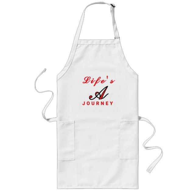 Avental Longo Embarque o Journey Apron for Kitchen Adventures (Frente)