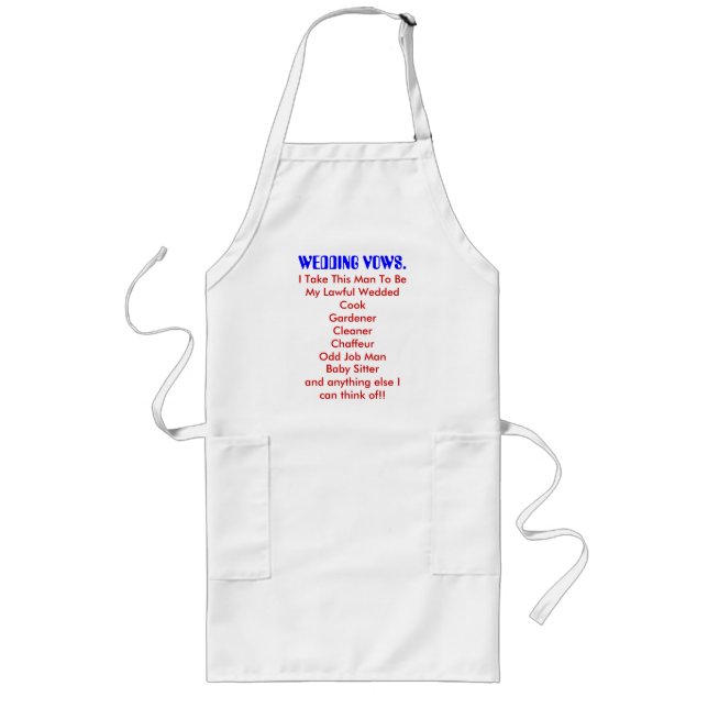 AVENTAL LONGO ENGANAR APRONS (Frente)
