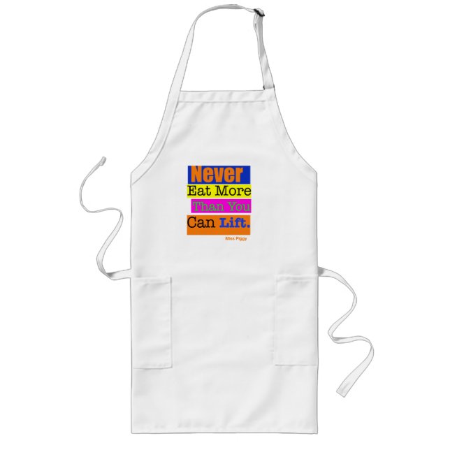 Avental Longo Engraçado Long Apron (Frente)