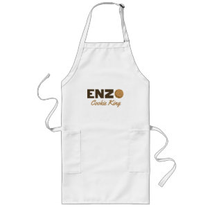 Avental Longo Enzo cookie King Long Apron