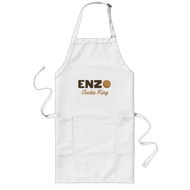 Avental Longo Enzo cookie King Long Apron (Frente)
