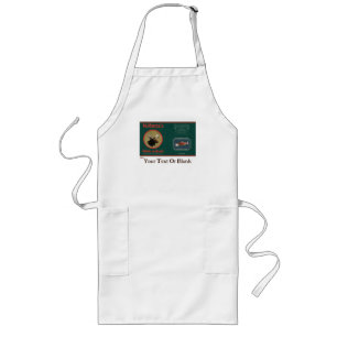 Avental Longo Etiqueta de Motek e Feijão da McMotek