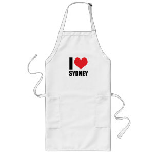 Avental Longo Eu amo Sydney