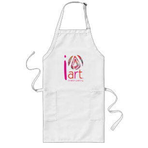 Avental Longo Eu Arte! Apron de Pintura Intuição
