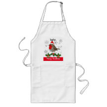 Festivo personalizado Robin Apron