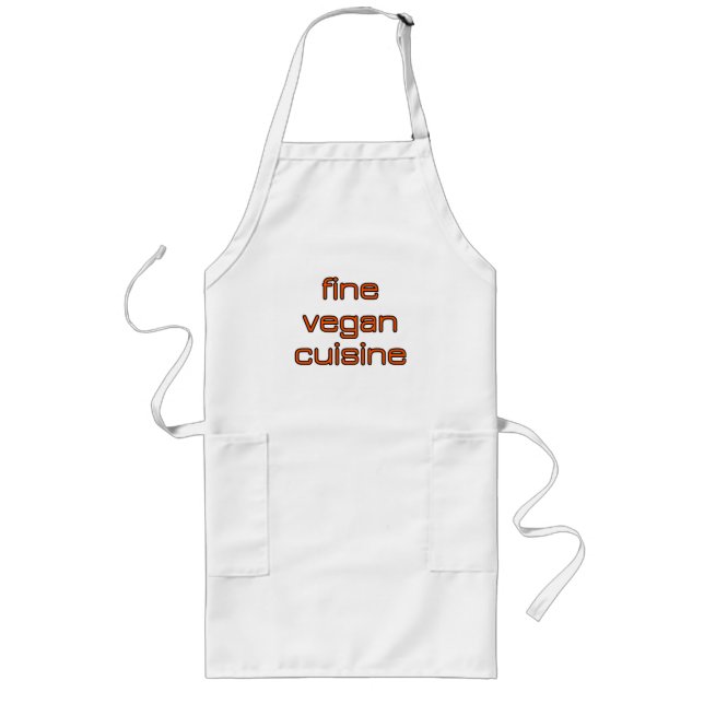 Avental Longo Fine Vegan Cuisine (Frente)