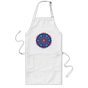 Avental Longo FLOR DA VIDA / Blume des Lebens - Mandala IV