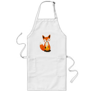 Avental Longo Fox Folk Art Reprodutor