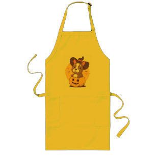 Avental Longo French Halloween