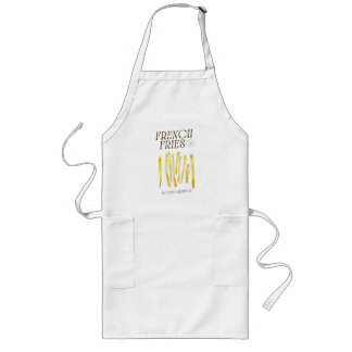 Avental Longo Fries franceses amam língua engraçado Apron