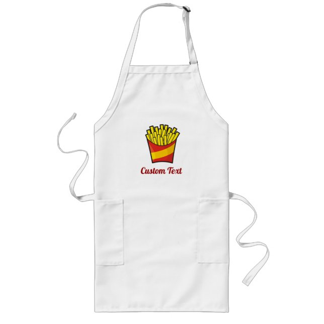 Avental Longo Fries franceses Long Apron (Frente)