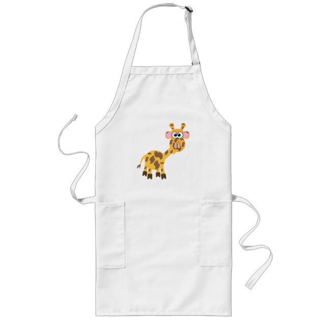 Avental Longo Girafa Cute Goofkins (Frente)