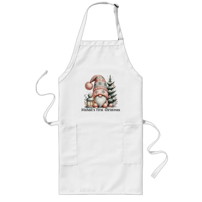 Avental Longo Gnome for the Holidays Apron (Frente)