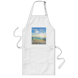 Avental Longo Good Morning Blue Sky