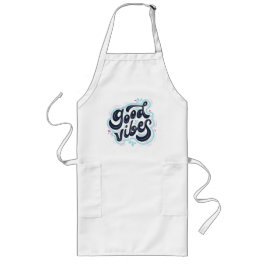 Avental Longo Good Vibes Long Apron