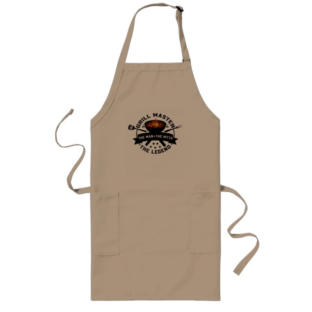 Avental Longo Grill Master Apron (Frente)