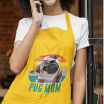 Avental Longo Grunge Vintage Cão Foto Pug em Dificuldade Mãe<br><div class="desc">Você está procurando um presente para uma cara realmente legal ou uma garota que também é dona de um cachorro? O Gift Boutique do Biscuit te cobriu com esta última gota! Esta camisola amassada e amolecida é perfeita para qualquer Pai de cão. Vista-o com a nossa foto de Pug ou...</div>