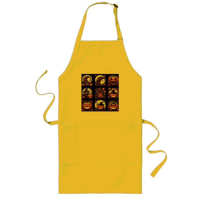 Avental Longo Halloween Long Apron (Frente)