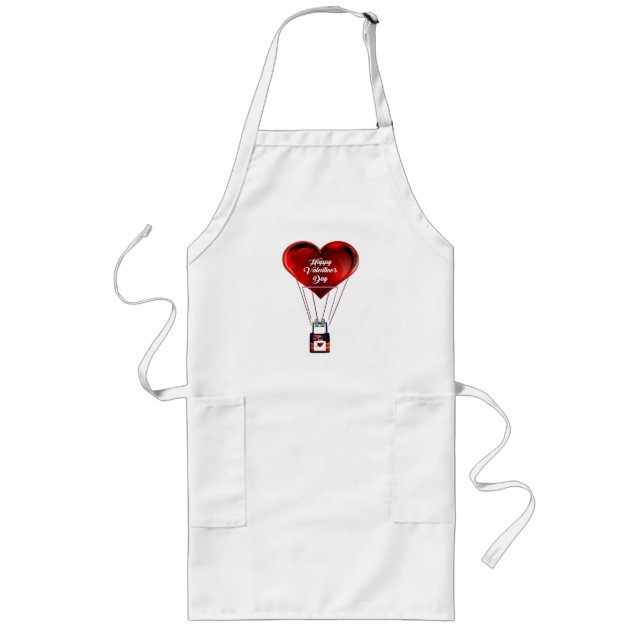 Avental Longo Happy Valentine's Day Apron (Frente)