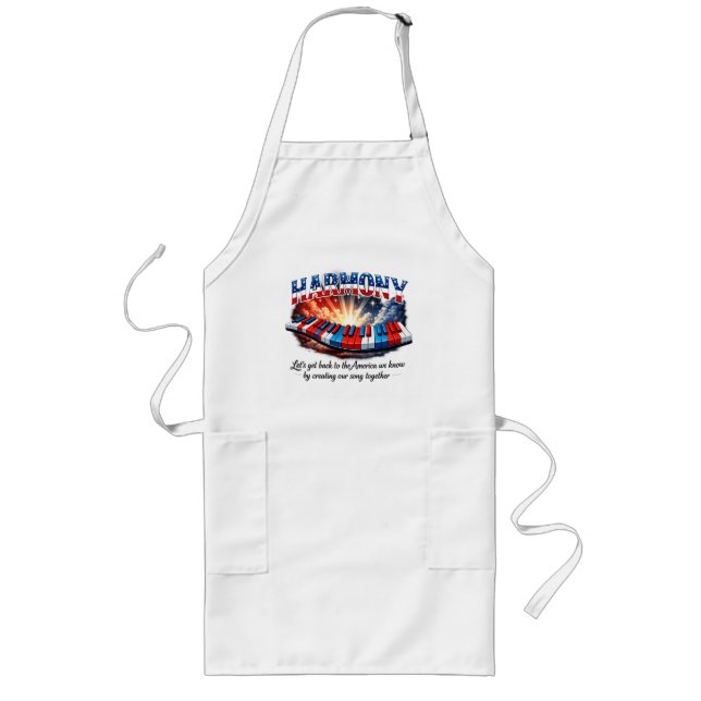AVENTAL LONGO HARMONY LONG APRON (Frente)