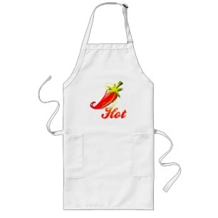 Avental Longo Hot Chili