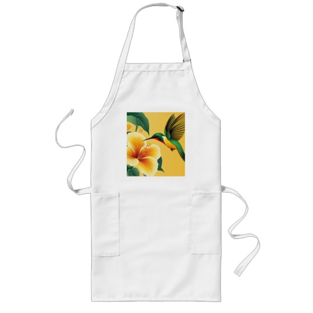 AVENTAL LONGO HUMMINGBIRD #1 (Frente)