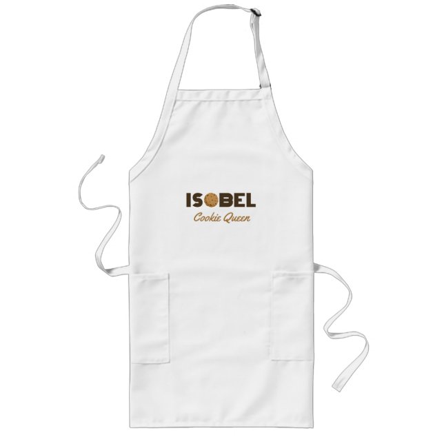 Avental Longo Isobel cookie Queen long apron (Frente)