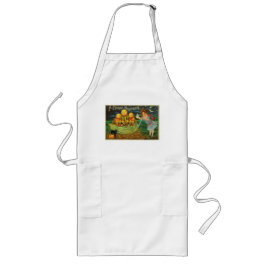 Avental Longo Jovens Bruxas: Homens Abóbora em Magick Altar