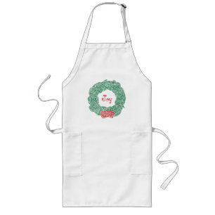 Avental Longo Joy Christmas Wreath