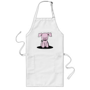Avental Longo KiniArt Piglet Apron
