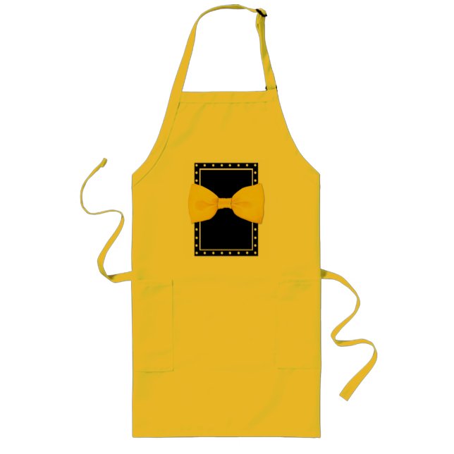 Avental Longo Lemon Bowtie Apron (Frente)