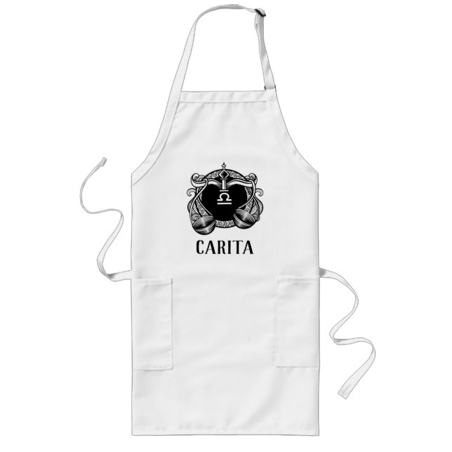Avental Longo Libra Personalizada Apron (Frente)