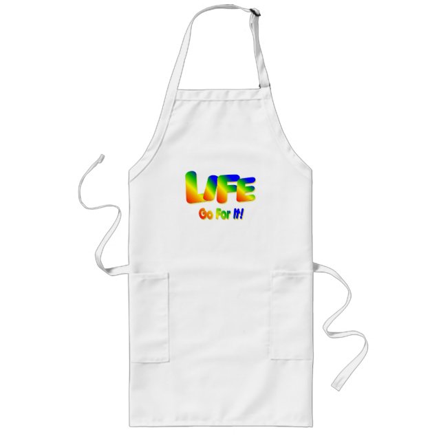 Avental Longo Life Go For It Apron (Frente)