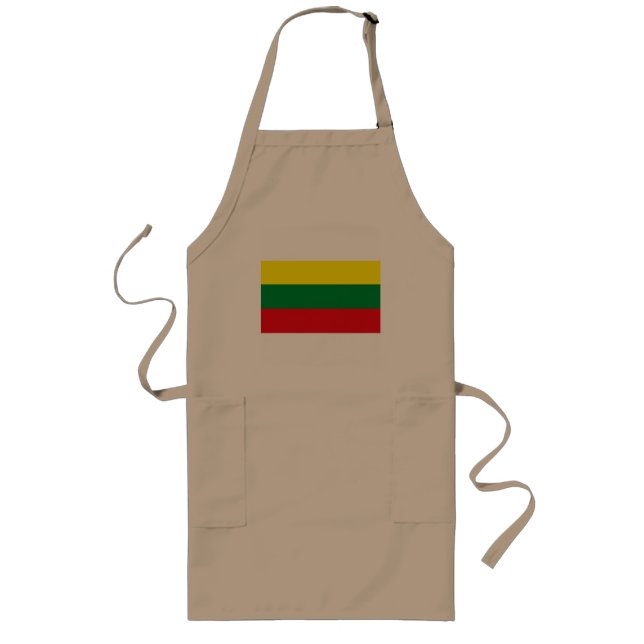 Avental Longo Lituânia Flag Apron (Frente)