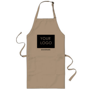 Avental Longo Logotipo de empresa profissional moderno