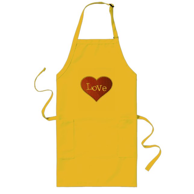Avental Longo Love Apron (Frente)