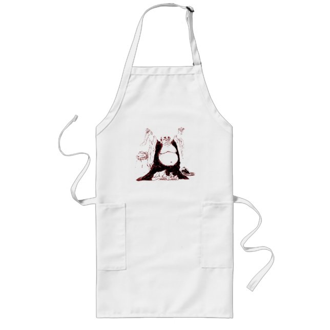 Avental Longo Lucky Buddha Apron (Frente)