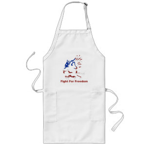 Avental Longo Luta Pela Águia Liberdade Apron