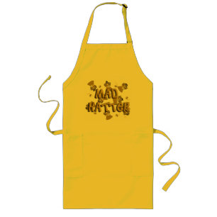 Avental Longo Mad Hatter Apron