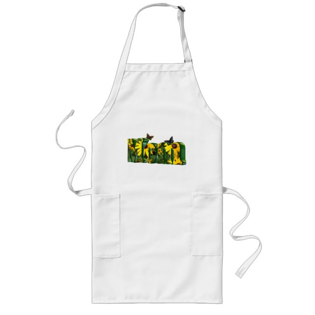 Avental Longo Mãe Daisy Apron (Frente)