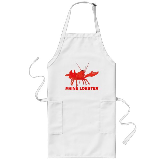 Avental Longo Maine Lobster Personalize (Frente)