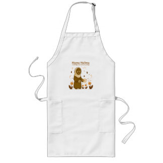 Avental Longo Mama Halima "Growing Love in Every Drop"Cute Apron
