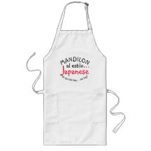 mandil ao estilo japonês