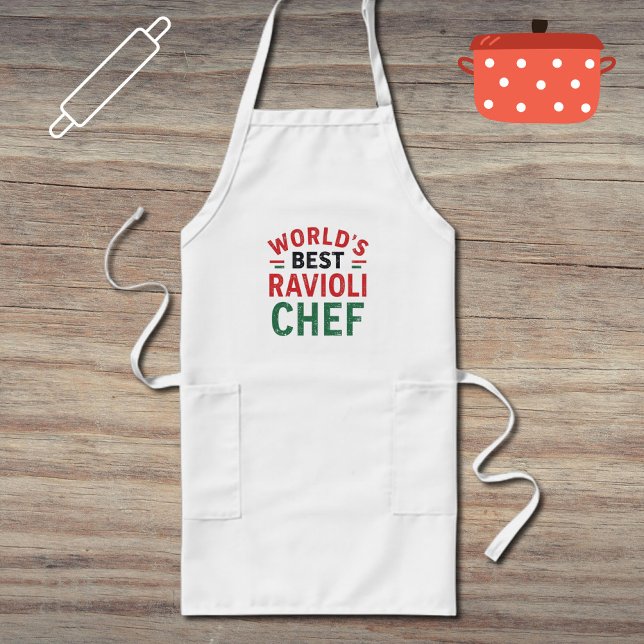 Avental Longo Melhor Chef de Ravioli do Mundo   (Criador carregado)