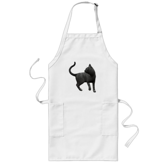Avental Longo MischieveBlack Cat Apron (Frente)